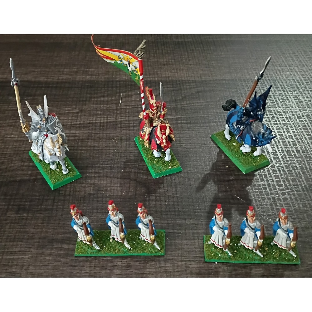 Warhammer Fantasy High Elves Painted Miniatures Helms Archers Dragon Prince